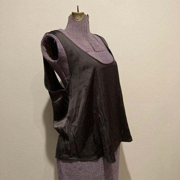 H&M Grey Satin Tank Top - Picture 3 of 5